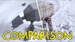 Star Wars: Battle of Hoth - Homemade Side by Side Comparison