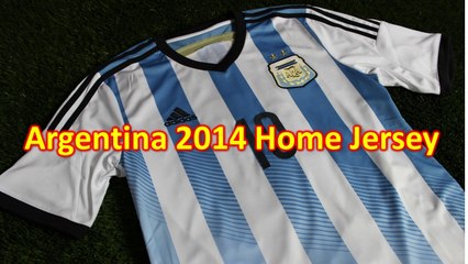 Argentina 2014 Messi Home Jersey Review