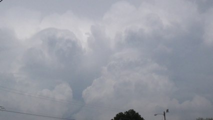 Tornado thunderstorm (tornadic) before tornado touched down