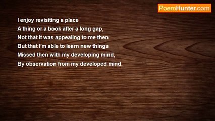 Rm.Shanmugam Chettiar. - Revisits Enthrall