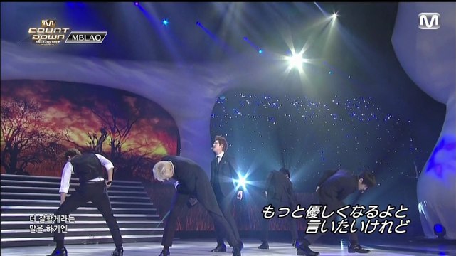 140615 M.net Japan MCOUNTDOWN No.1 Artist of Spring 2014 (MBLAQ Cut)