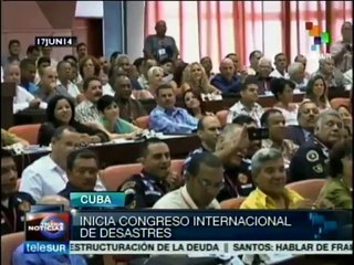 Inicia en La Habana IX Congreso Internacional de Desastres
