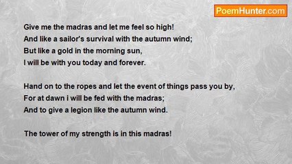 Edward Kofi Louis - Madras