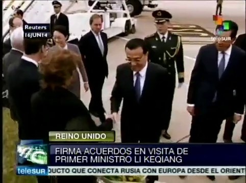 China y Reino Unido firmarán acuerdos por valor de 30 mmdd