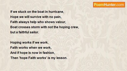 Aditya Raj Verma - Hope And Faith