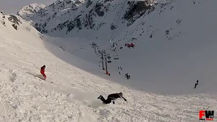 Skier Debutant Fail - Fails World