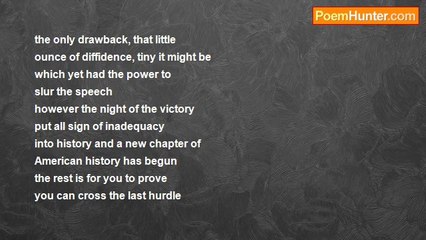 john tiong chunghoo - 2008 American Presidential Election Poem -  Obama