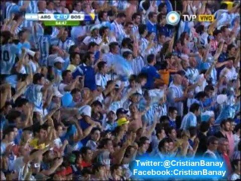 Argentina 2 Bosnia 1 (Relato Matias Aquila) Mundial Brasil 2014 Los goles