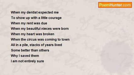 Susan Lacovara - Marked  'Yesterdays'