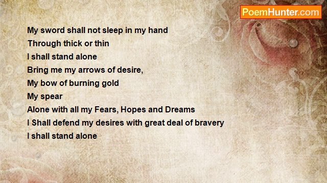 Faith Cecelia Story - I stand alone