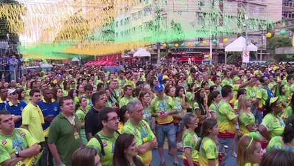 Empate da seleção não impede festa no Alzirão