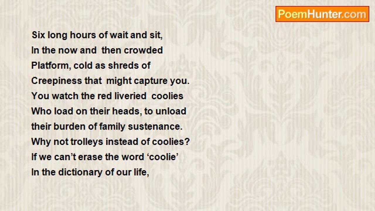 Radhamani Sarma - This Creepy Cold.