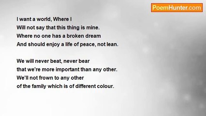 Rishabh Roy - I want a world