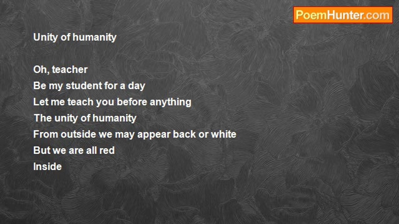 Abdul Wahab - >>>Unity Of Humanity