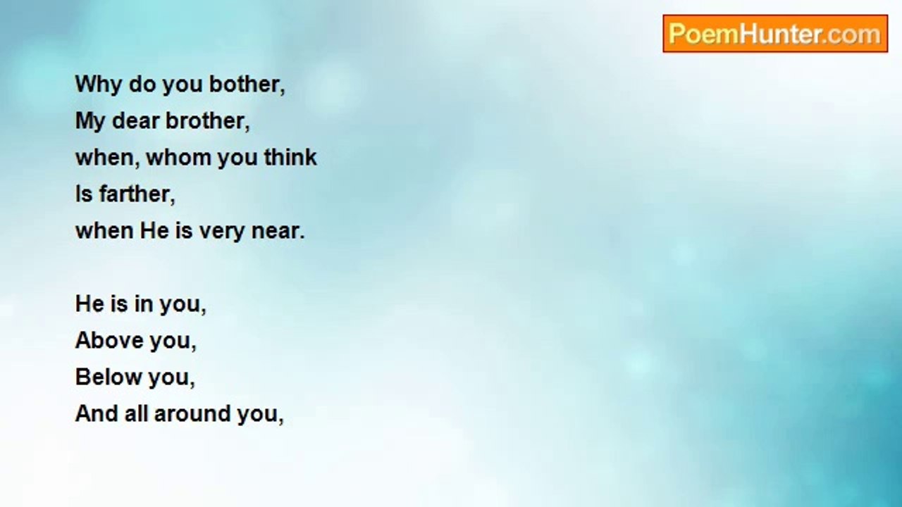 g.n rao - Why do you bother?
