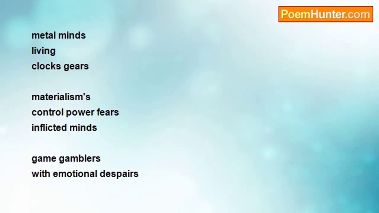Terence G. Craddock - Metal Minds Fears