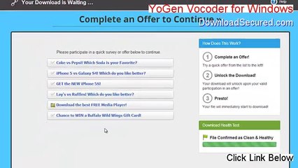 YoGen Vocoder for Windows Download (Risk Free Download)