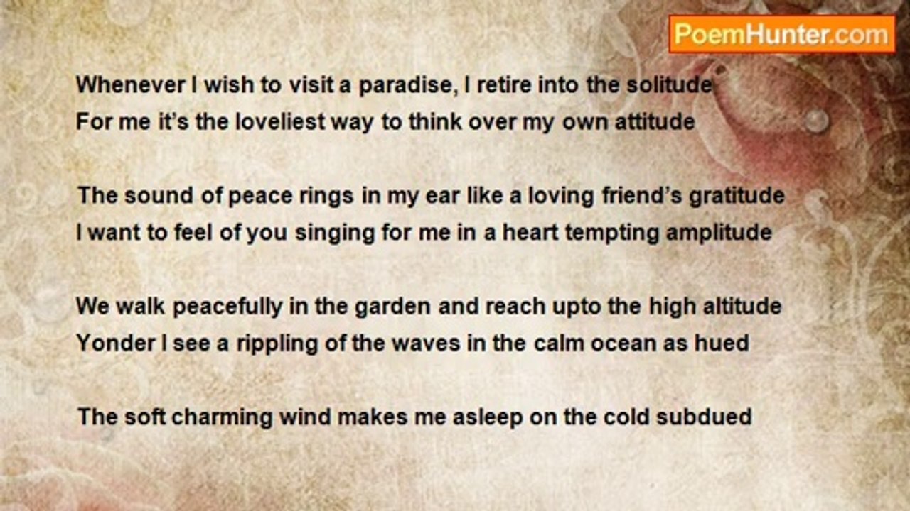 V P Mahur - Visit To Paradise