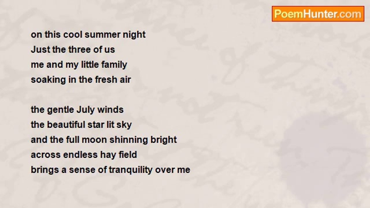 Nicole GravellPellerino - Quiet Country Night