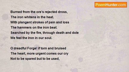 Robert Laurence Binyon - The Anvil