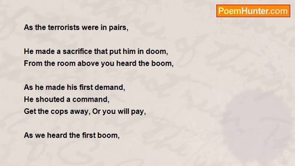 Sam Chorley - Iranian Embassy 1980