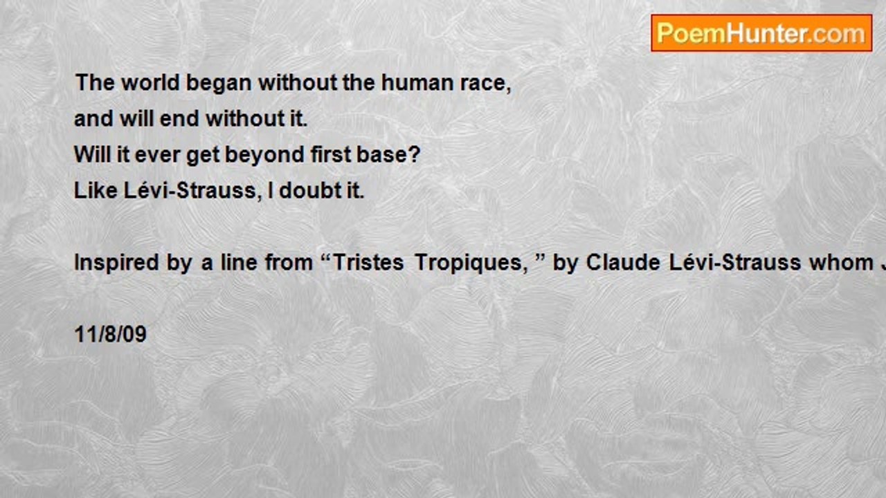gershon hepner - without the human race