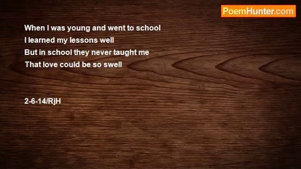 Ray Hansell - Never Learned In School