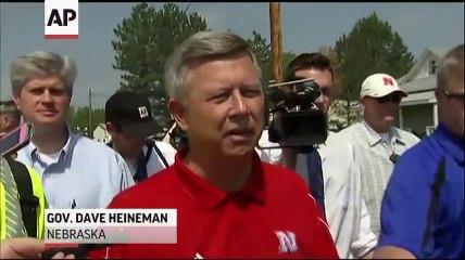 Gov: Tornadoes devastated small town