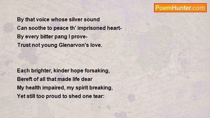 Lady Caroline Lamb - By That Smile Which Made Me Blest