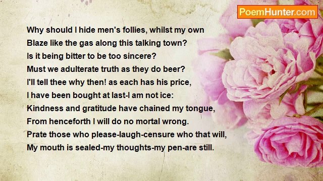 Lady Caroline Lamb - Lines To Harriet Wilson