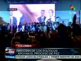 Continúa puja política en Colombia pese a reelección de Santos