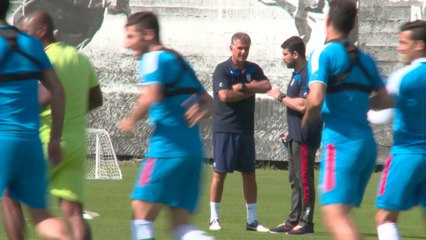 Lions back in training after positive start