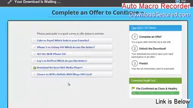 Auto Macro Recorder Download - Risk Free Download