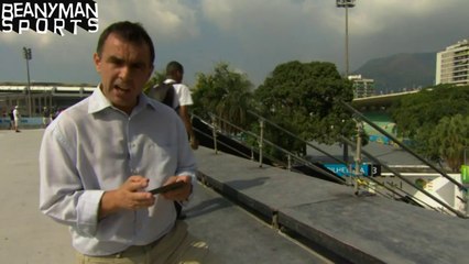 World Cup 2014 - 'Rickety' Staircase Leading To Maracana Stadium