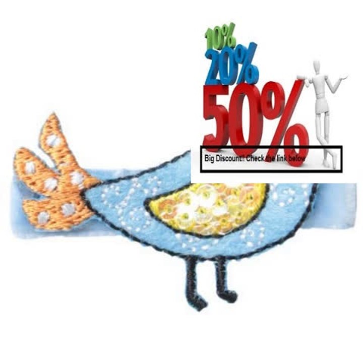 Cheap Deals No Slippy Hair Clippy Baby-Girls Infant Raven Blue Bird Review