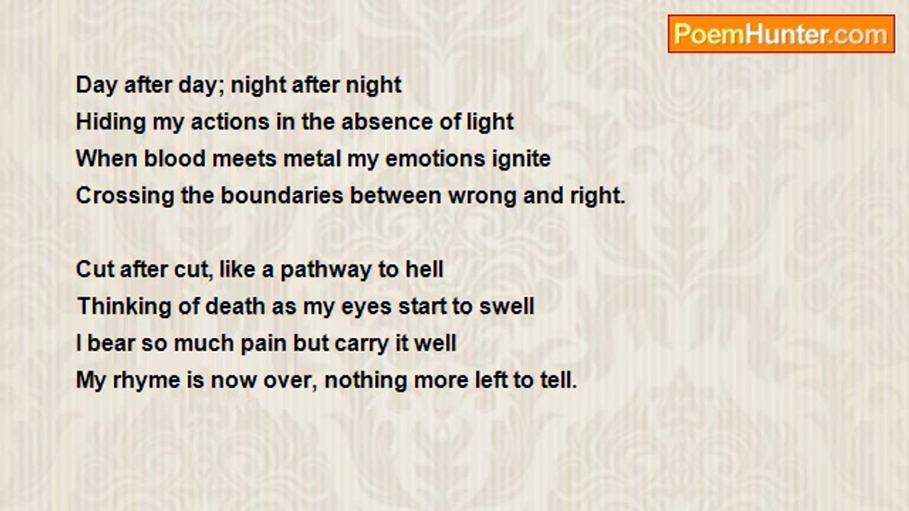 J R Reynolds - Self Inflicted Wounds