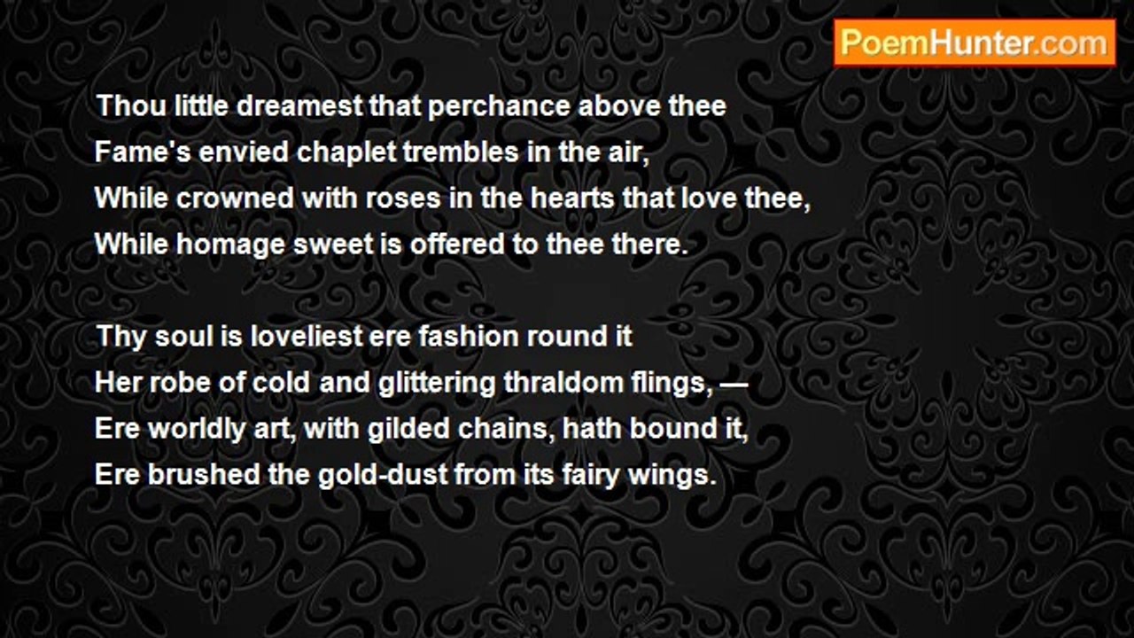 Grace Greenwood - Valentine To Helen Irving