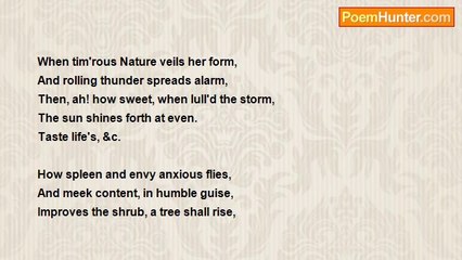 Alexander Boswell - Taste Life's Glad Moments