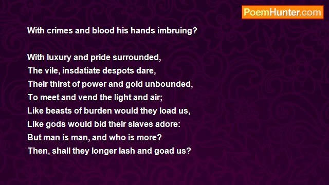 Claude-Joseph Rouget de Lisle - The Marseillaise