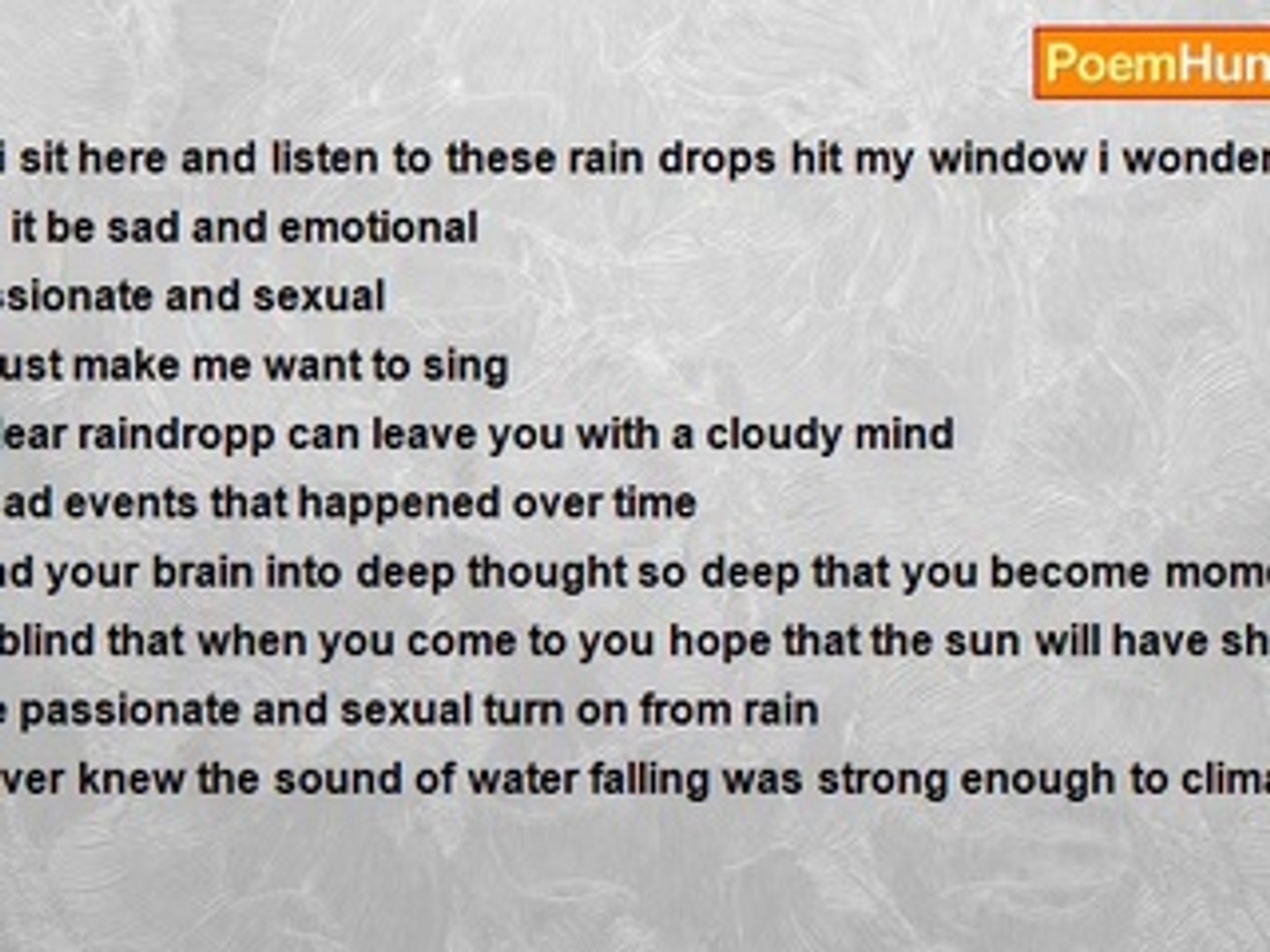 ⁣Jeremy Bias - The Sounds Of Rain