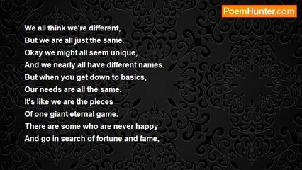 Bron Kozakiewicz - Are We Truly Different or Just the Same? 🤔