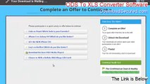 ODS To XLS Converter Software Download (Risk Free Download)