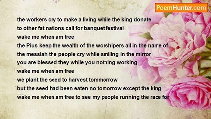 samuel abimbola aladetan - Wake me when am free