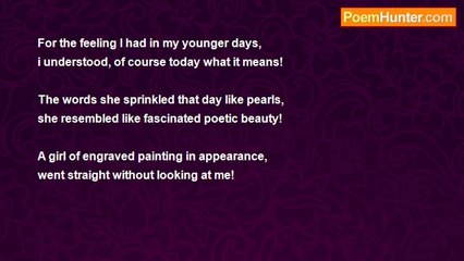Dr.V.K. Kanniappan - She resembled like fascinated poetic beauty!