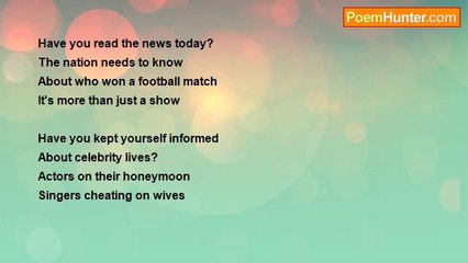 Justin Robert Cooper - Today's News