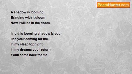 Amy Louise Kerswell - A shadow looms