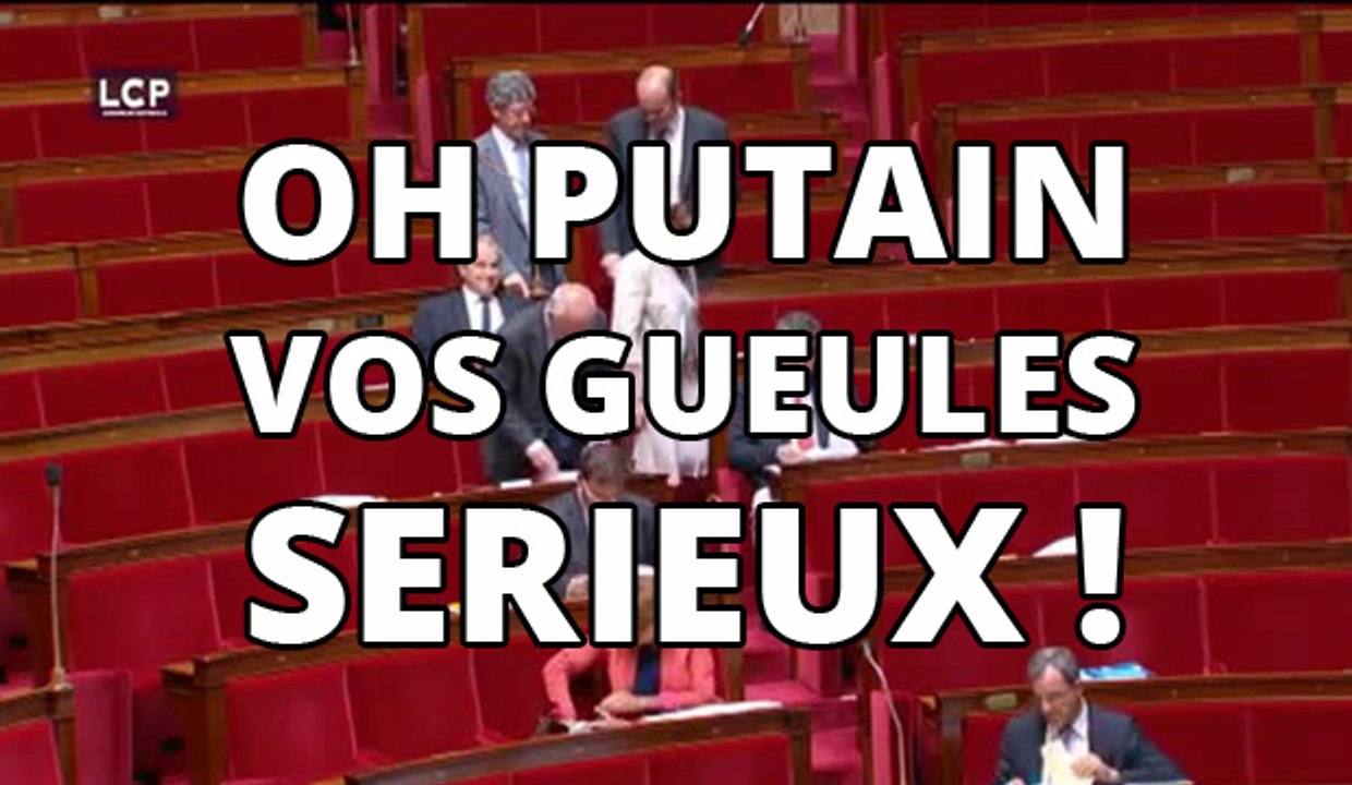 La journaliste de LCP crie "Oh putain vos gueules sérieux !"