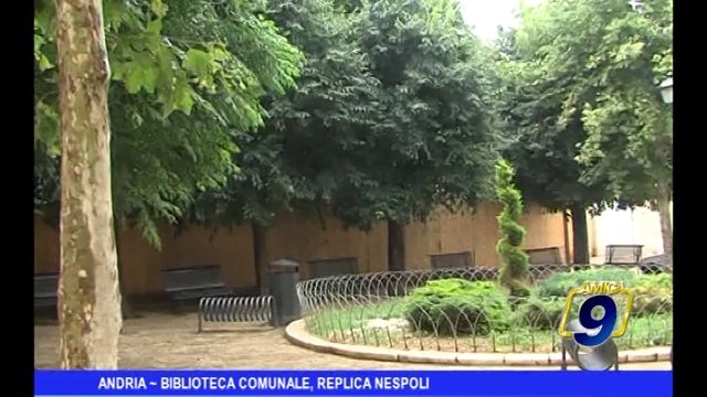 Andria | Biblioteca comunale, replica Nespoli