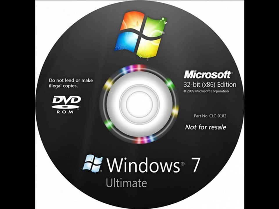 Activated Windows 7 Ultimate SP1 (X86 X64) English Version
