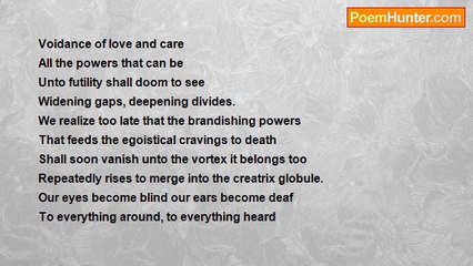 cyclopseven Ram - Life....A vain pursuit? Nay! !